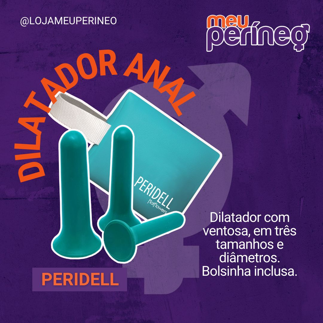 Dilatadores Anal Peridell - 3 unidades