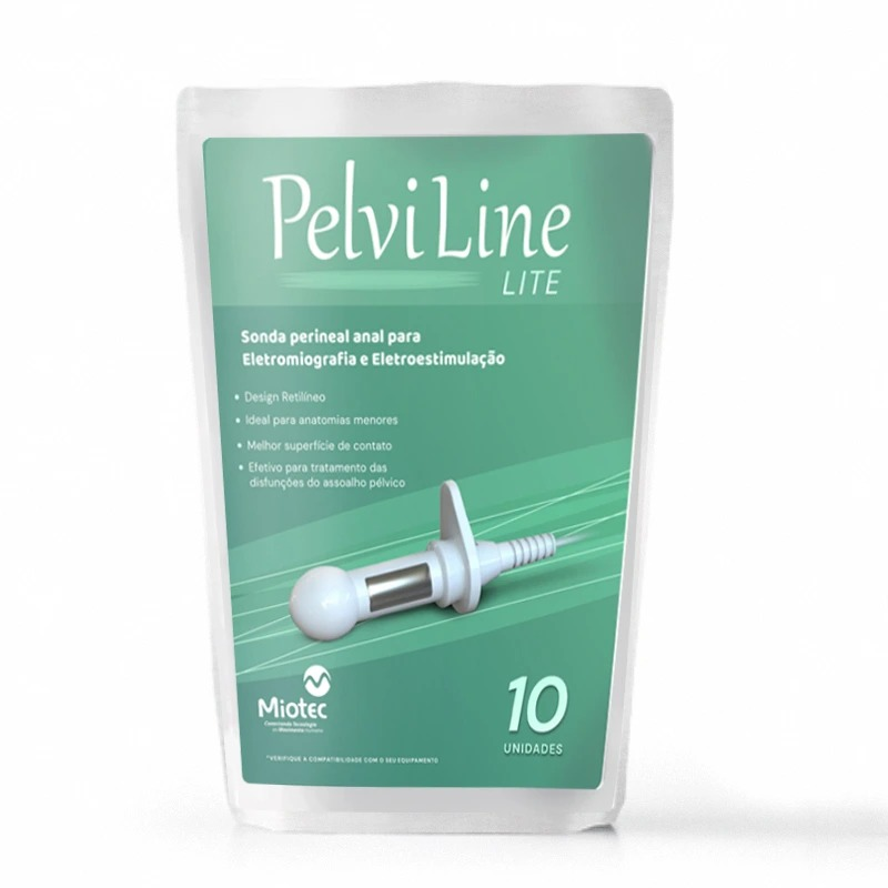 PelviLine Lite - Sonda perineal anal eletromiografia e eletroestimulao - 10 unidades